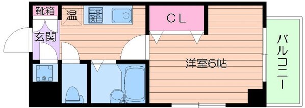 アパルト松崎の物件間取画像